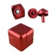 hand fidget magic cube rouge
